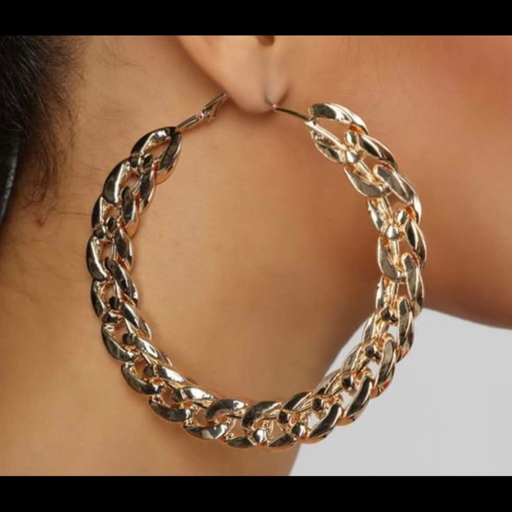 Cuban Link hoops - Picture 2 of 2